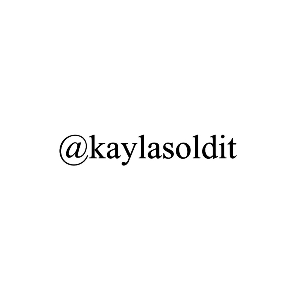 Welcome to @Kaylasoldit! Stay awhile 💕